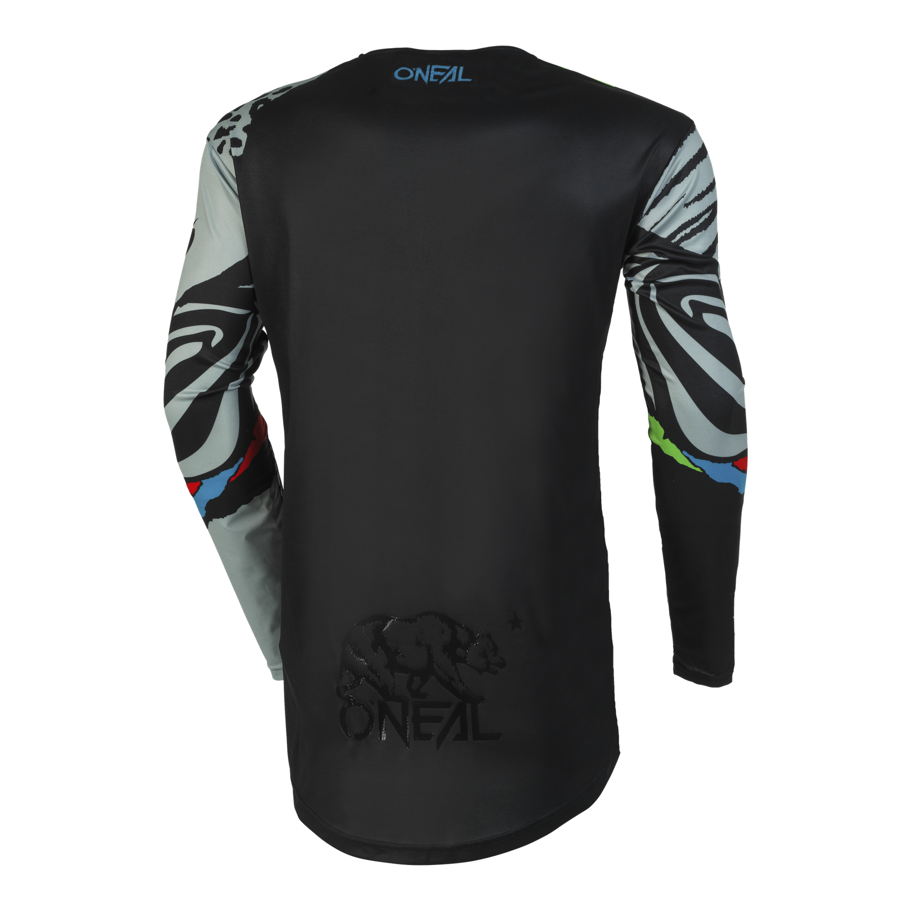 https://cdn.oneal.eu/assets/_default_upload_bucket/2023_ONeal_MAYHEM_JERSEY_WILD%20V.23_black_gray_back.png